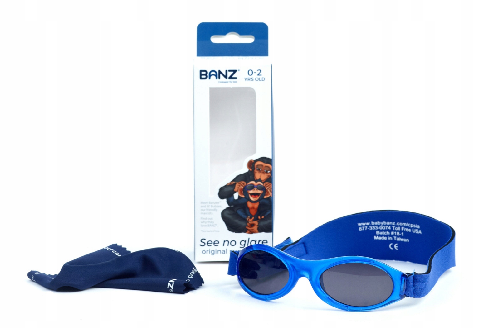 

Okulary przeciwsłoneczne dzieci 0-2lat UV400 Banz