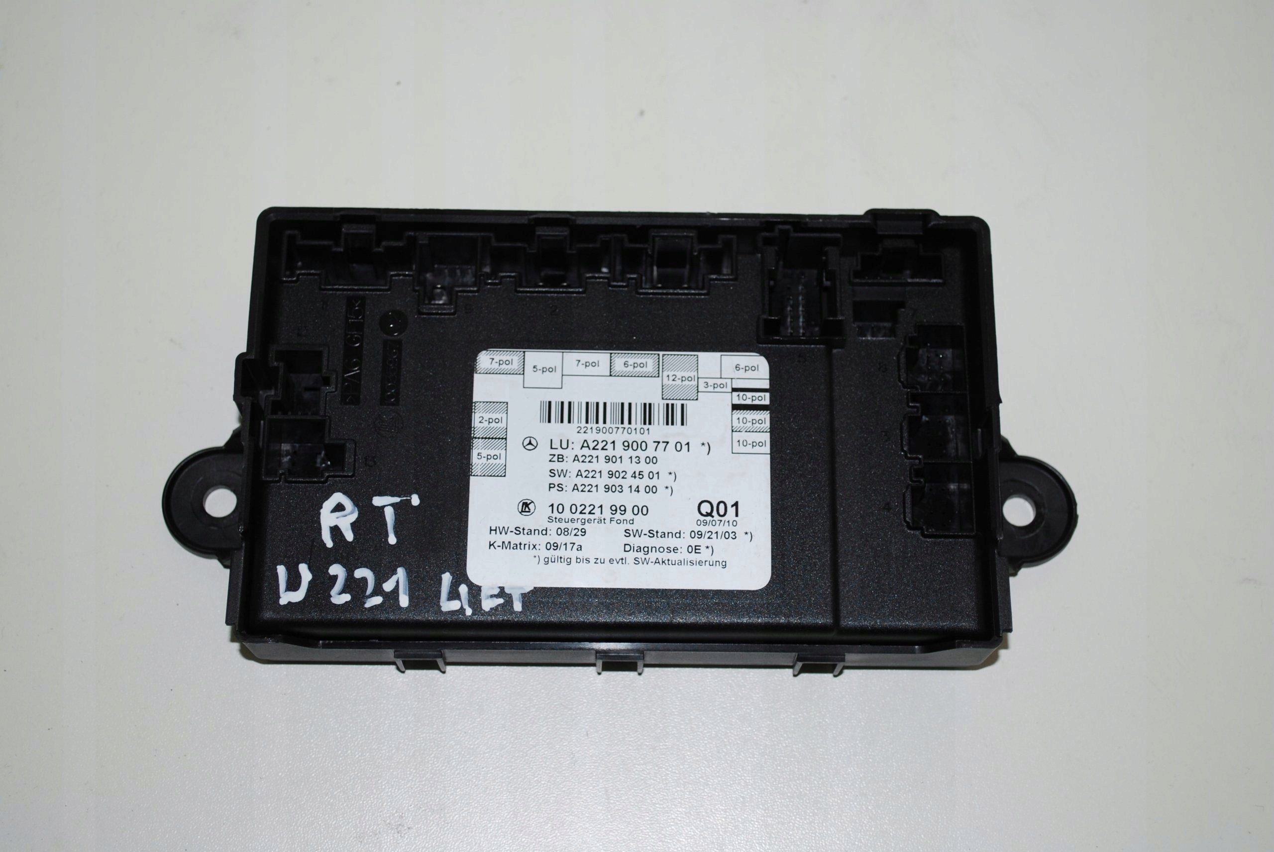 Modul Drzwi P Tyl MERCEDES S W221 2219007701 LIF