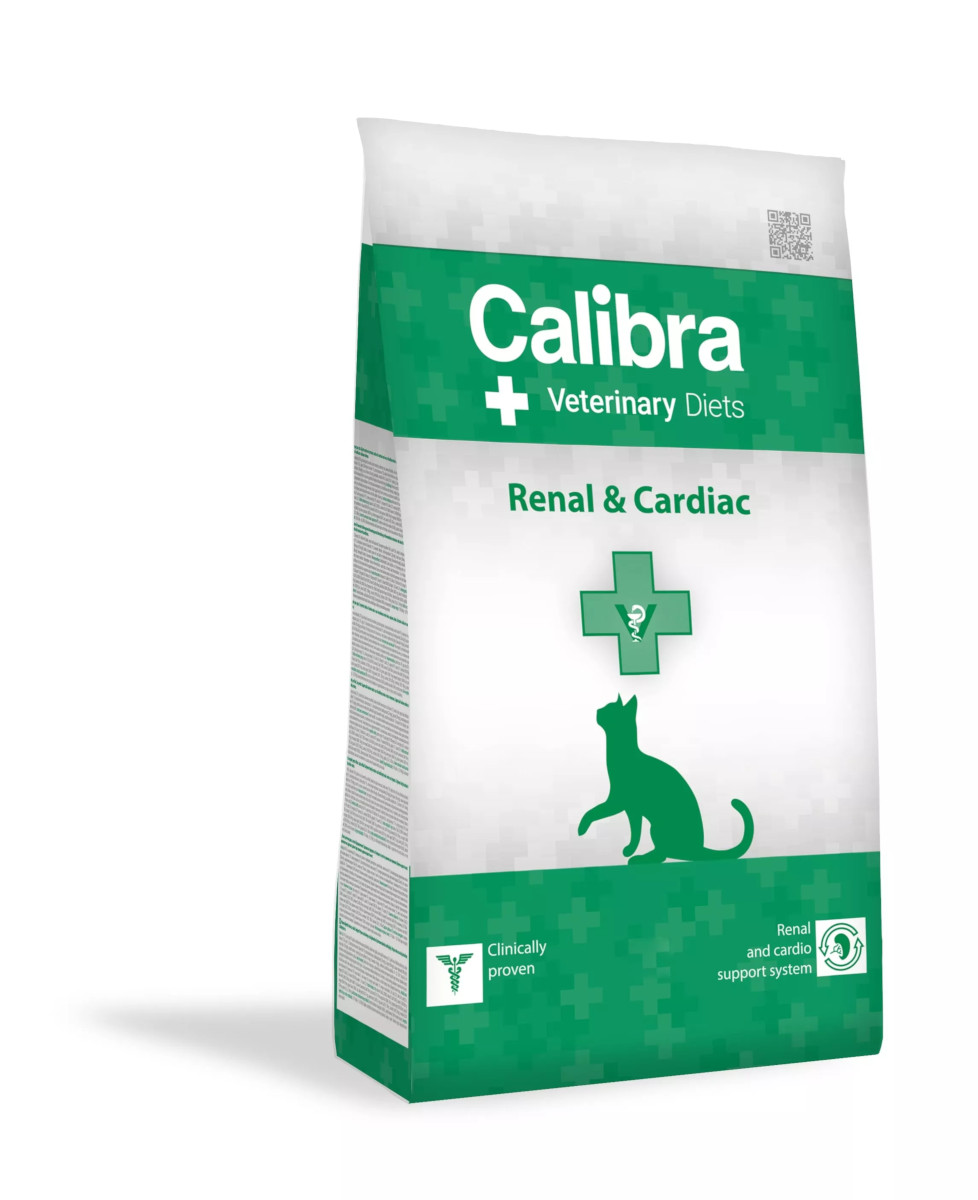 Levně Calibra Renal/Cardiac Kočka 2 kg