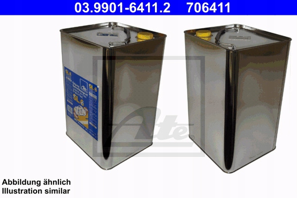 Płyn hamulcowy DOT4 20L (SL6) ATE 03990164112 DOT4 Producent ATE
