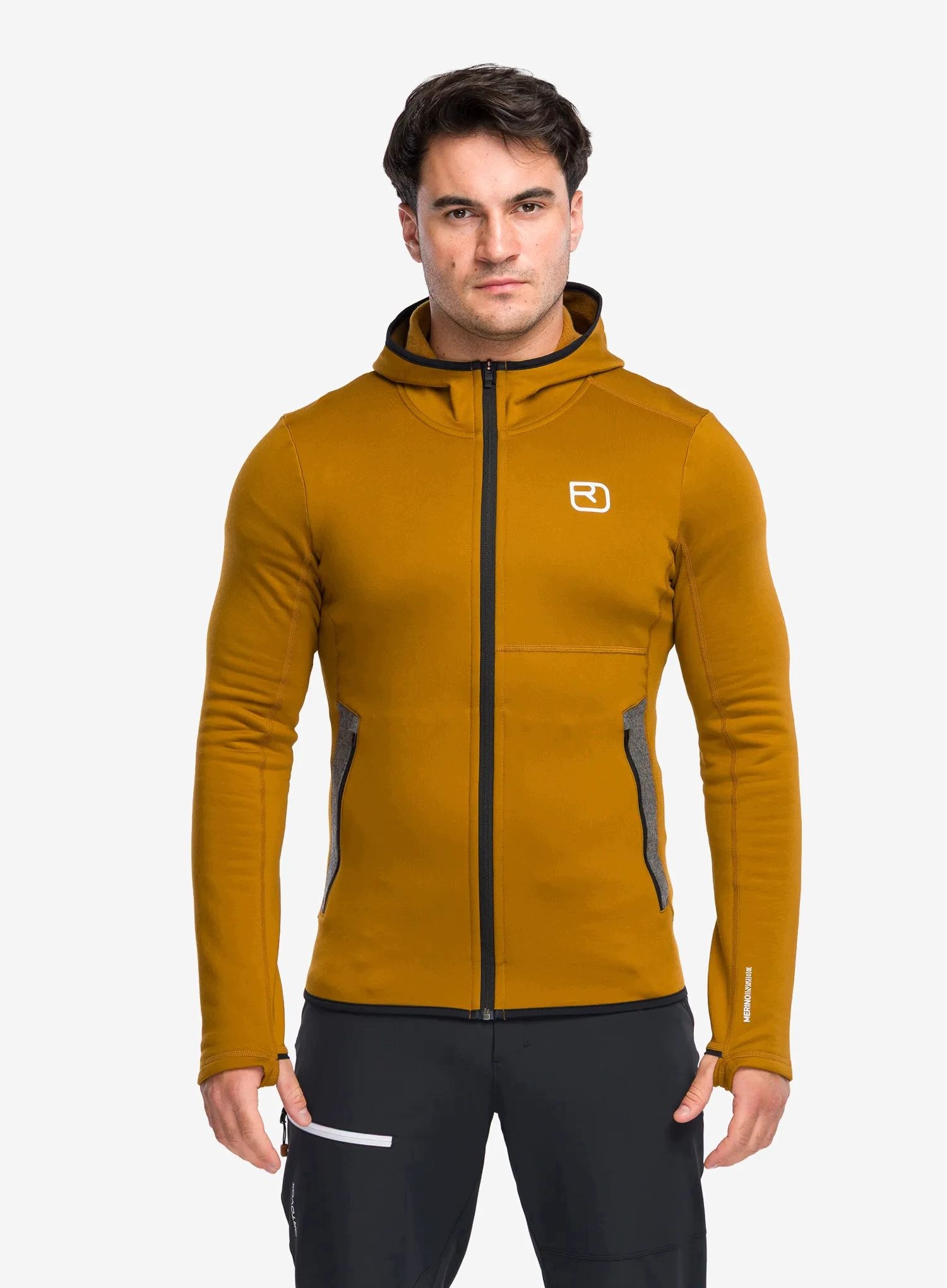 Bluza z zamkiem Ortovox Fleece Hoody dark cumin L