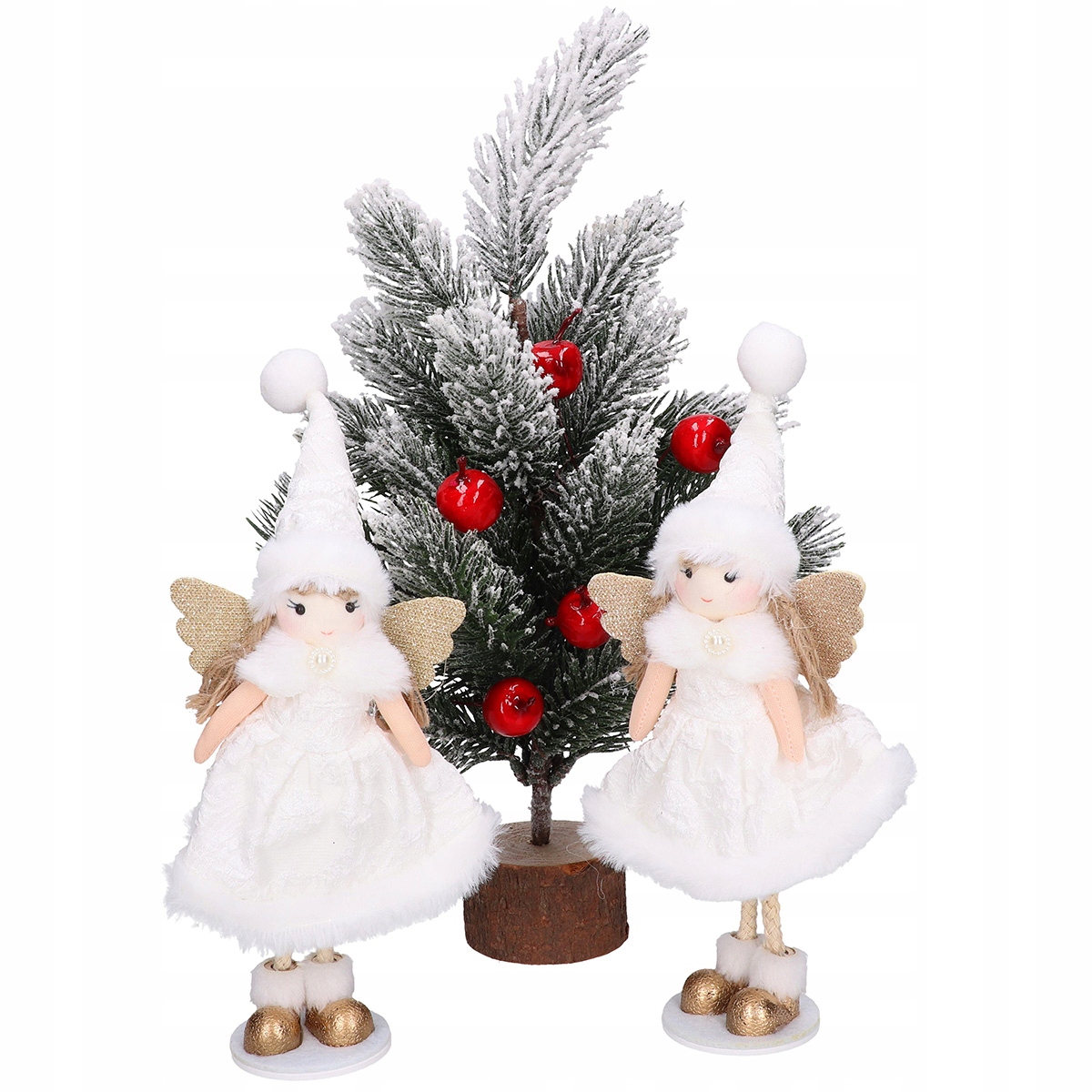 SKRZAT ŚWIĄTECZNY KRASNAL LALECZKA NA CHOINKĘ STROIK PREZENT Materiał dominujący inny