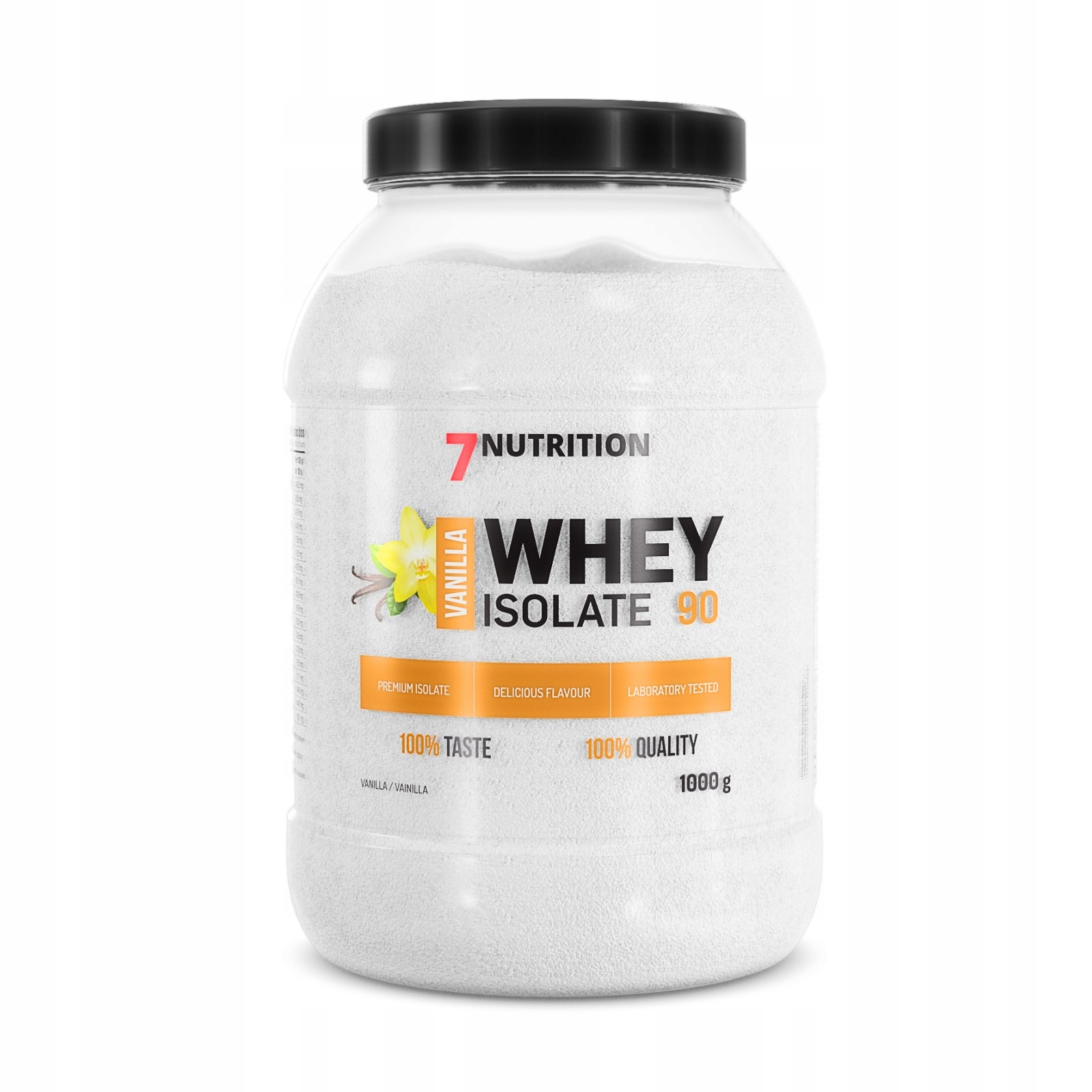 7NUTRITION Whey Isolate 90 1 Kg Protein Izolát Příchutě