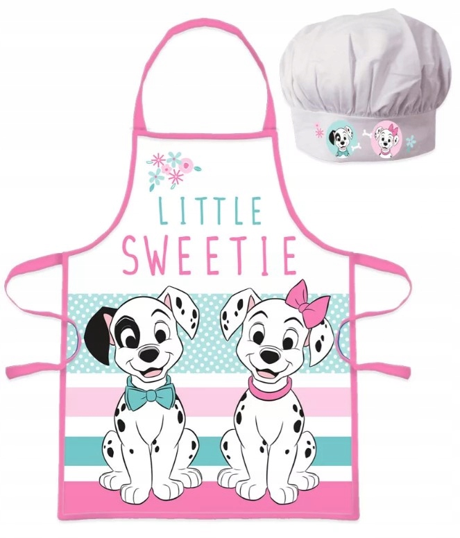 

101 Dalmatyńczyków fartuch fartuszek czapka