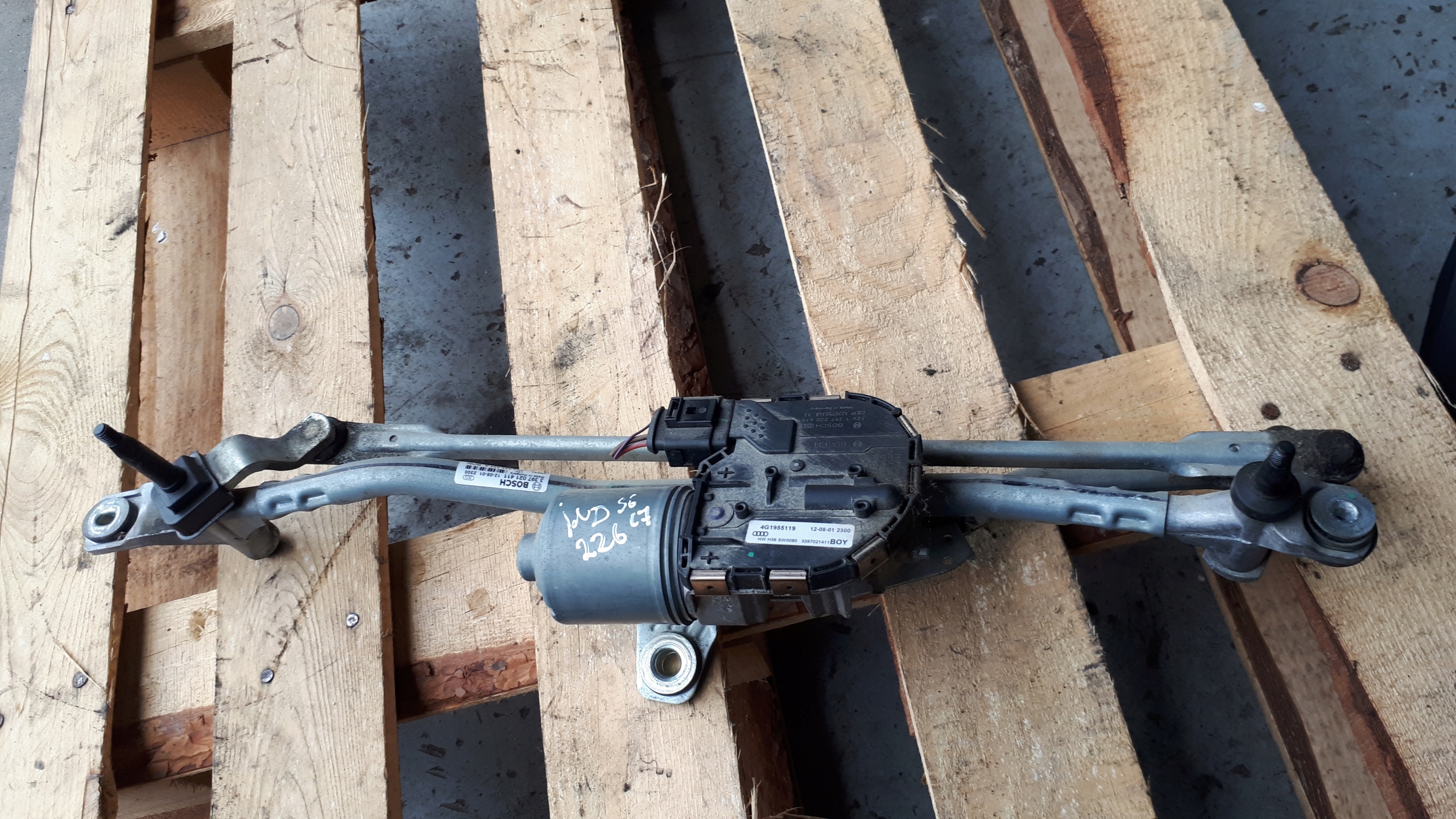 S6 C7 4G A6 wiper mechanism front A7 S7 EU
