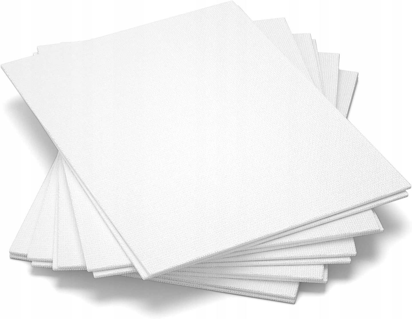 PŁÓTNO MALARSKIE PODOBRAZIE BAWEŁNIANE GRUNTOWANE DO MALOWANIA 24x30cm Materiał płótno