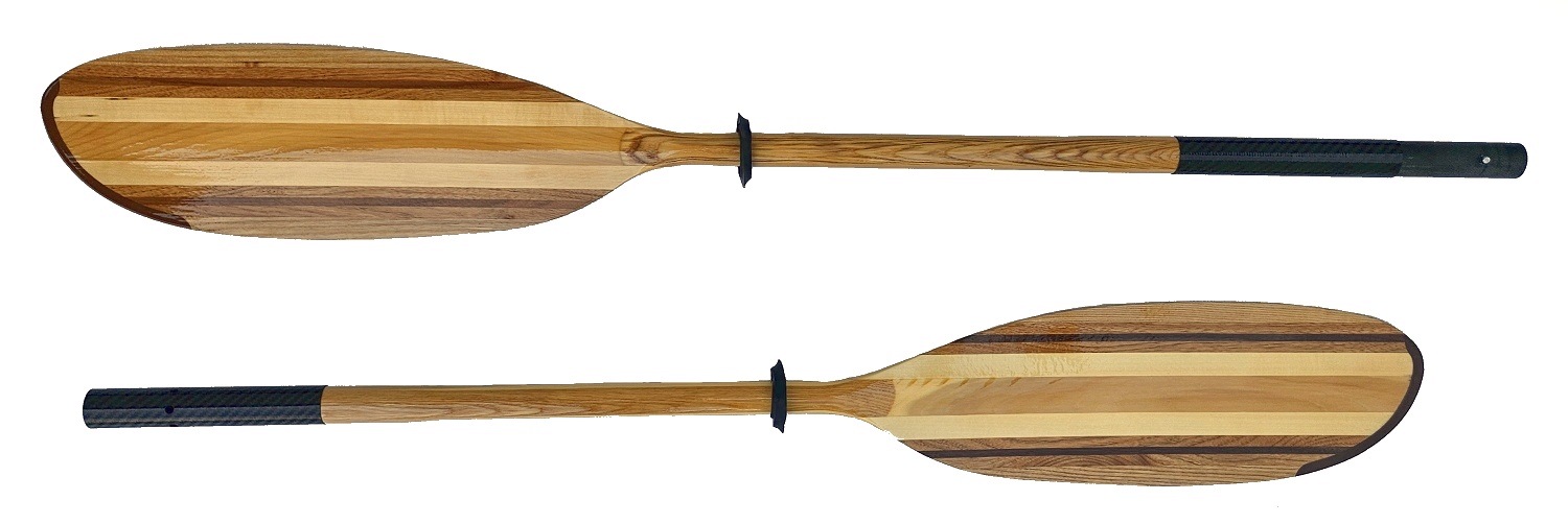 Kajakové Pádlo Na Kajak Dřevěné Skládací Tempest 220 cm Grey Owl