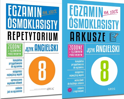 

Egzamin ósmoklasisty j. angielski Zestaw Greg