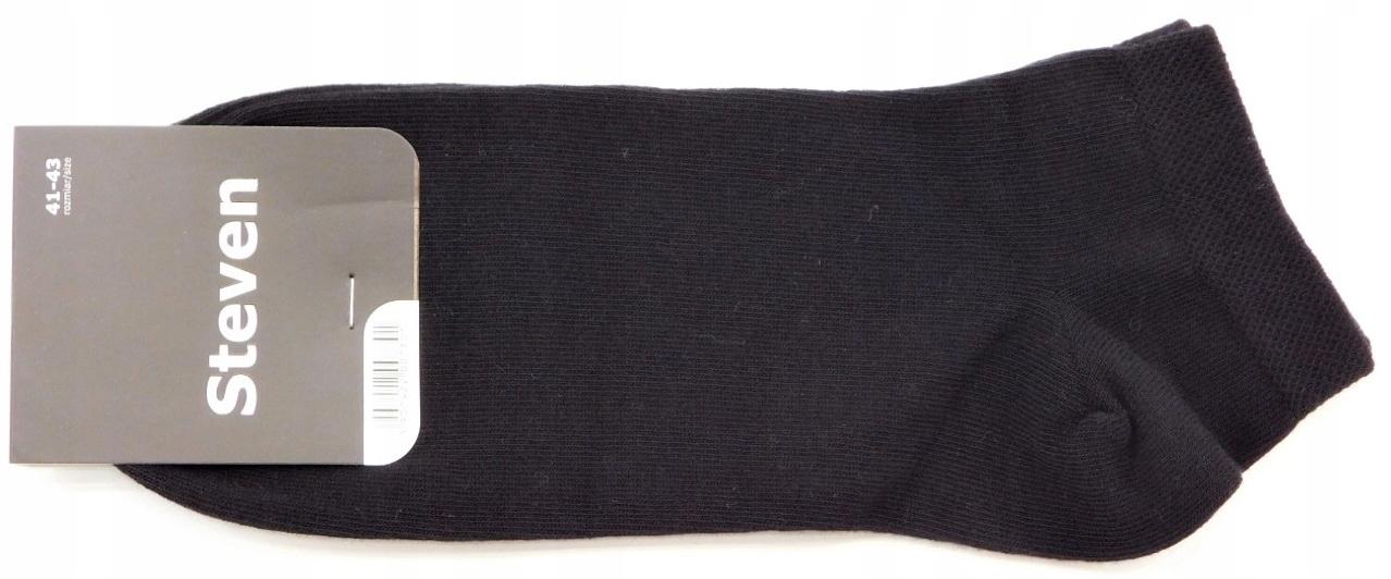 

Steven stopki-045 bawełna czarne r.41-43