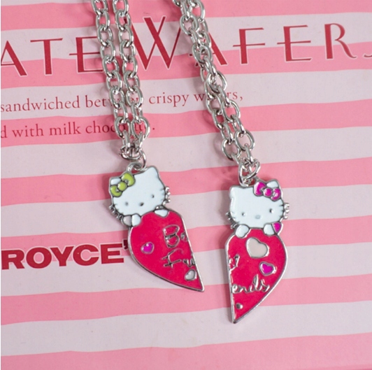 ŁAŃCUSZKI ZESTAW BFF HELLO KITTY DLA PRZYJACIÓŁEK Marka Inna marka