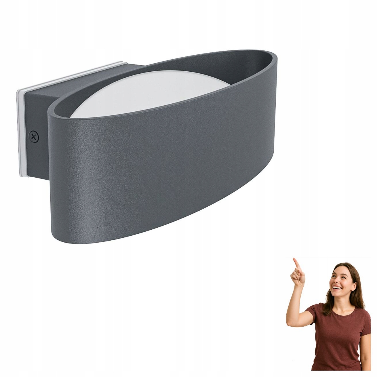 Venkovní nástěnné Led svítidlo 10W Chinoa 98711 Eglo