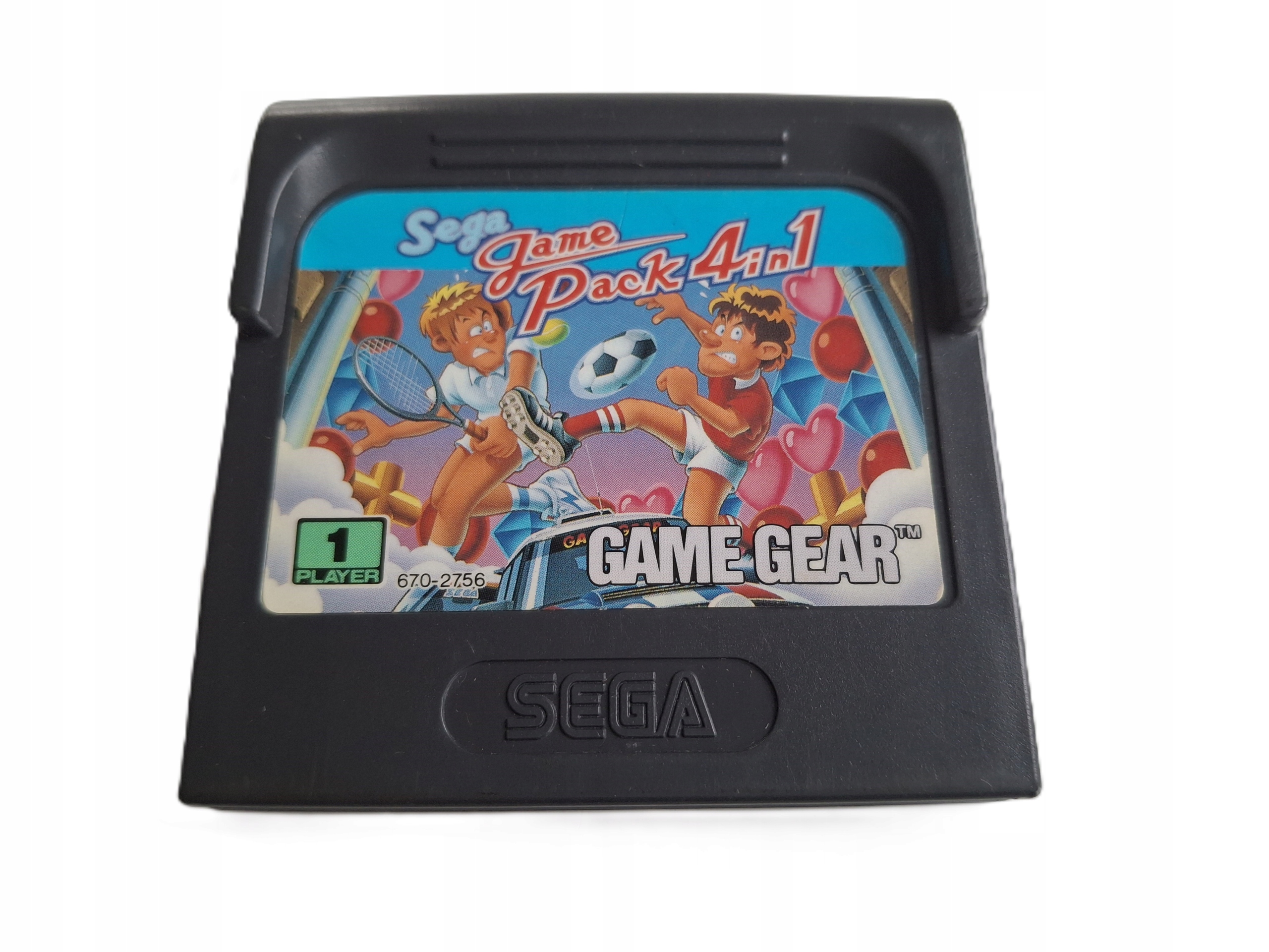 SEGA GAME PACK 4IN 1 GAME GEAR SEGA + PROTECTOR * ENG *