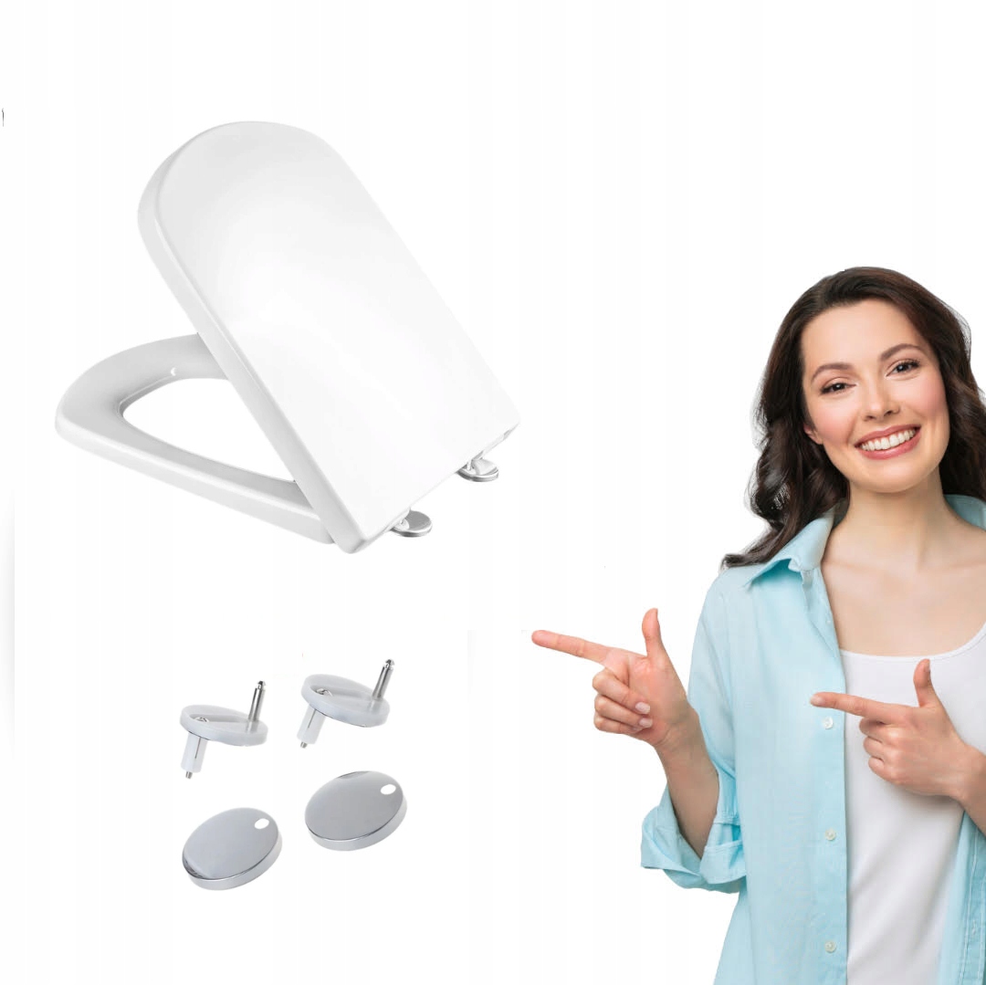 Wc sedátko Hamberger Dama Senso bílé duroplast