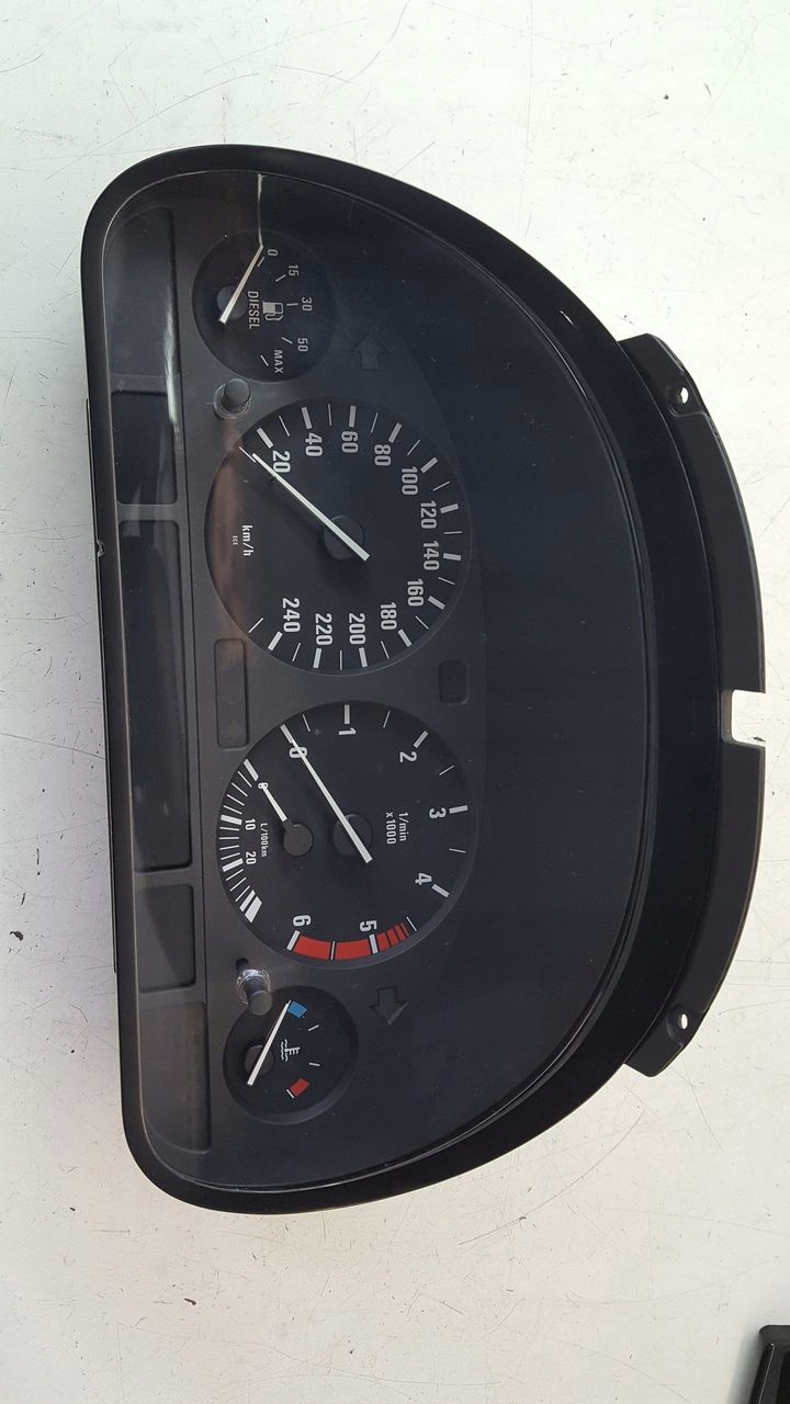 budíky BMW E39 2,5TD