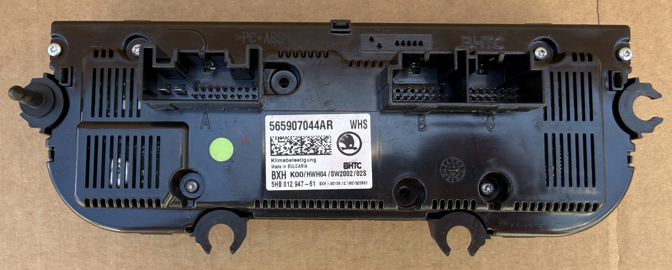 Unite commande clima 565907044AR SKODA KODIAQ Comme Neuf ORYGNIAL