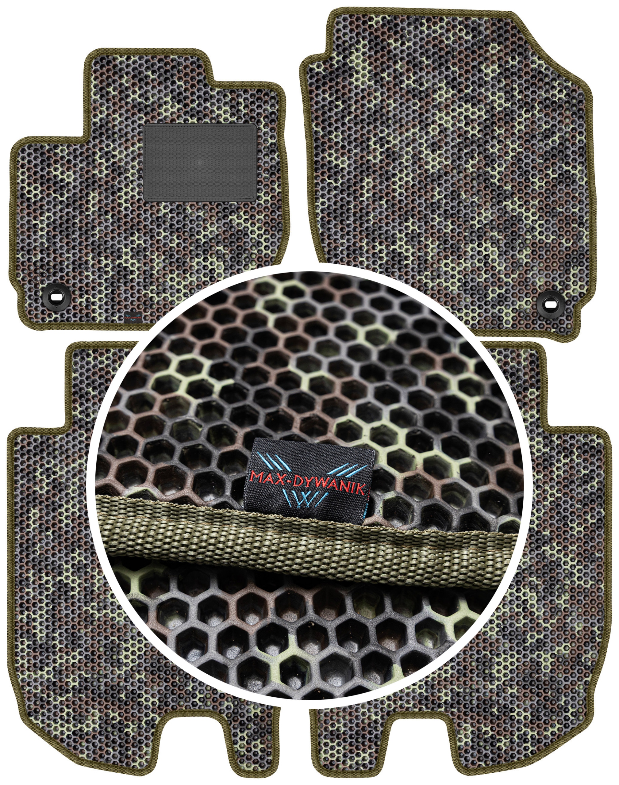 Honda Hr-v II Suv 2015- Gumové rohože Eva Moro