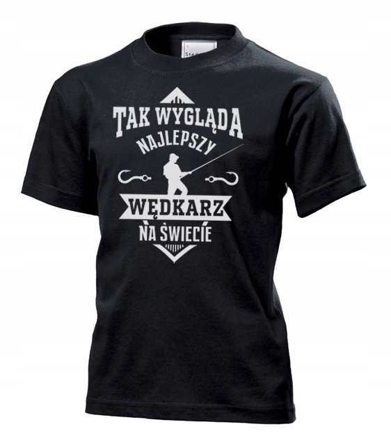 

Koszulka junior Najlepszy Wedkarz Na Swiecie XL