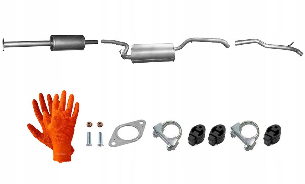 Ford C-max 1.0 EcoBoost 74-92 kW (2012-5/2015) Výfukový Systém Tlumiče Trubka