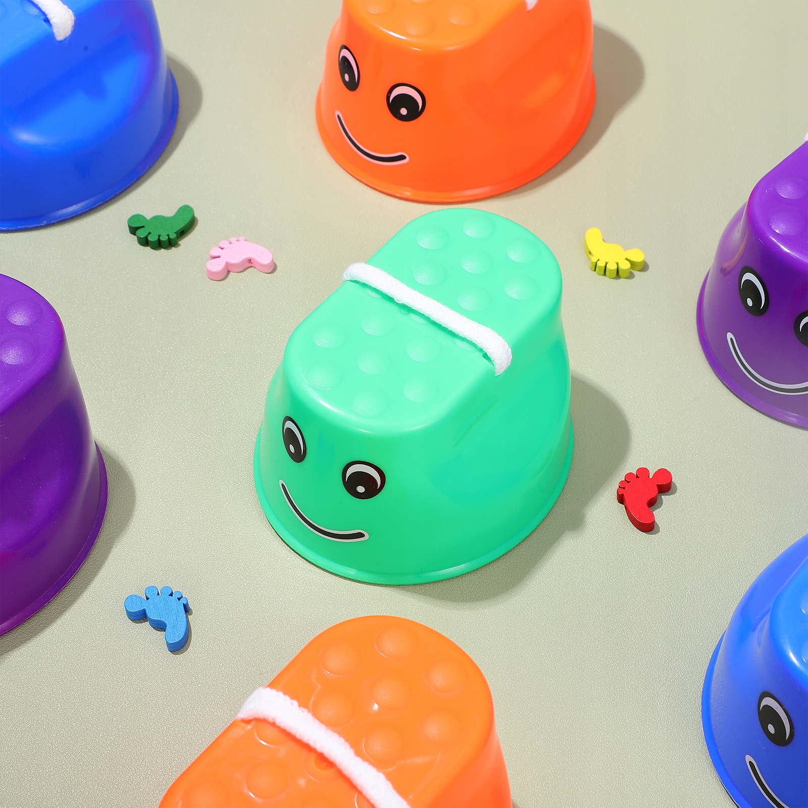 Ga-TOYS STILTS FOR KIDS CREATIVE CHILDREN WALK ON Marka bez marki