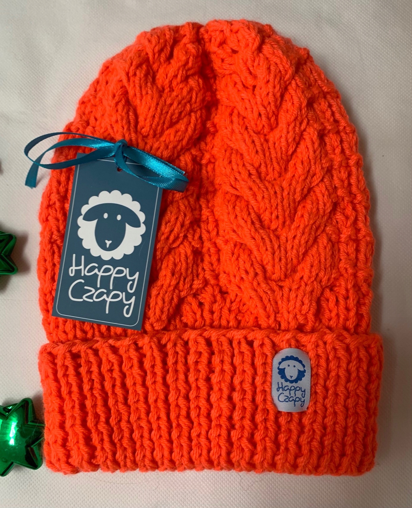 Čepice Neon Orange