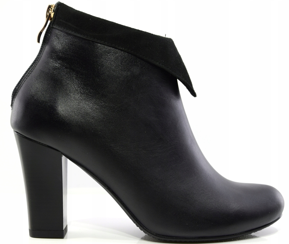 Dámské Kotníkové Boty Elegantní Zimní Obuv 1000 VEL.39