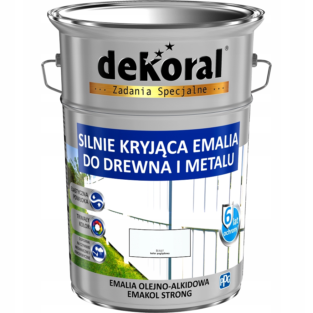 

Emalia drew met Emakol Strong biały 5L