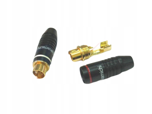 РАЗЪЕМ SVHS S-VIDEO NAKAMICHI ПОЗОЛОЧЕННЫЙ 4PIN