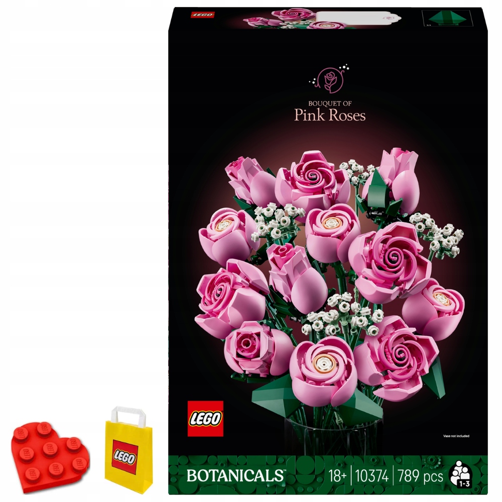 Lego Botanicals 10374 Kytice růžových růží