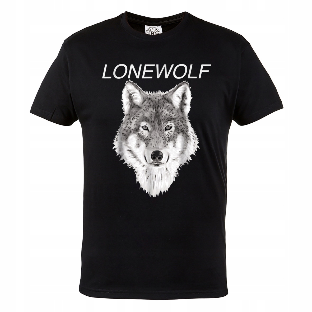 

Męska Koszulka Bawełniana Z Wilkiem Wolf Wilk