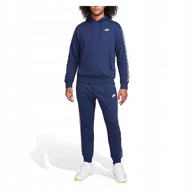 Nike teplákovka pánský Club Fleece černý komplet velikost M FB7296-410