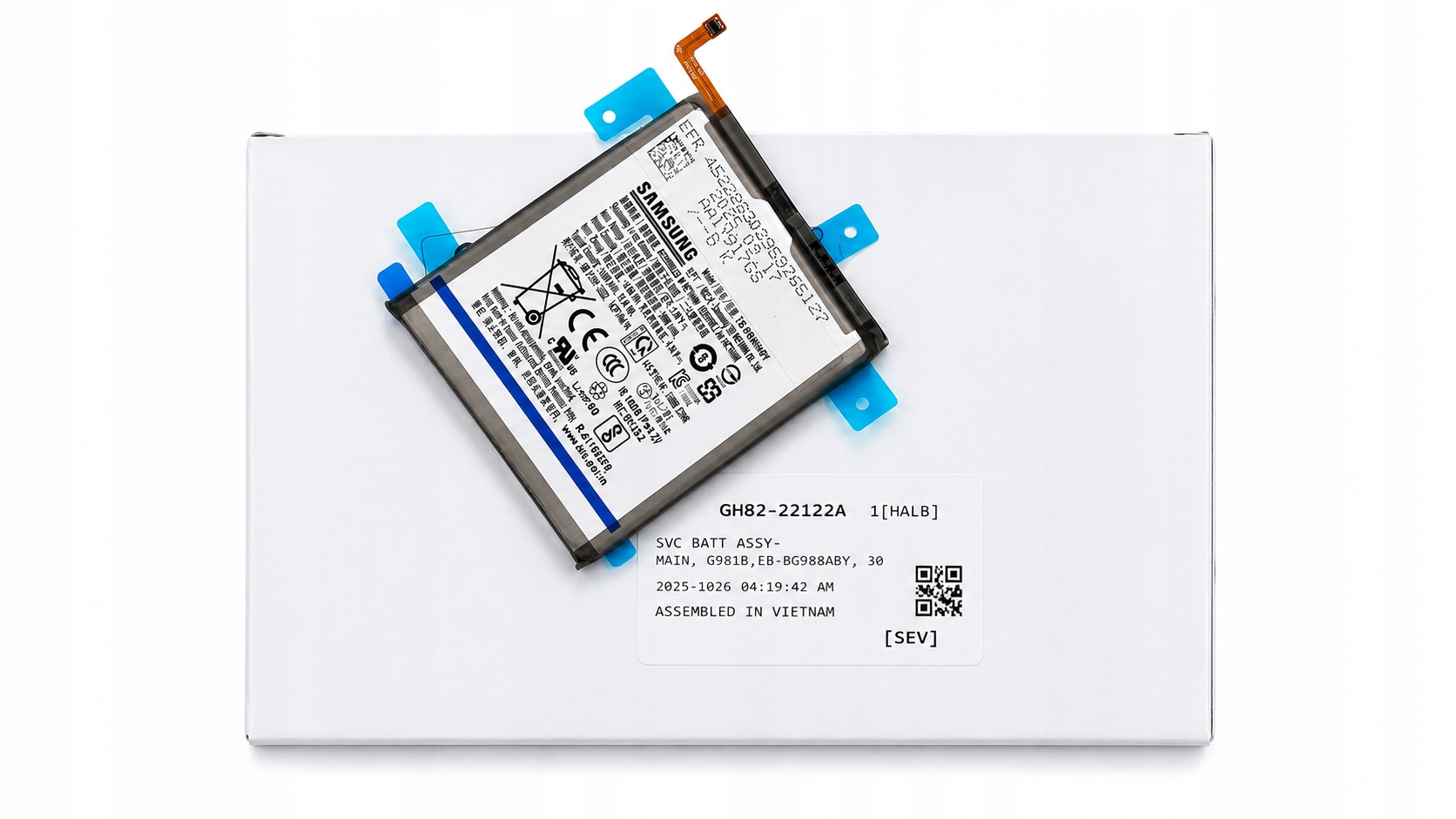 Oryginalna bateria Samsung Galaxy S20 Service Pack EB-BG980ABY 4000mAh