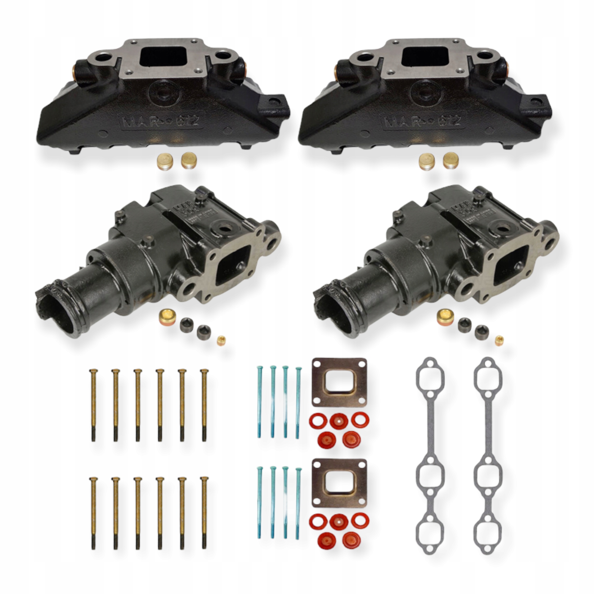 111111 - Комплект выпускного коллектора MerCruiser GM 4.3 L V6