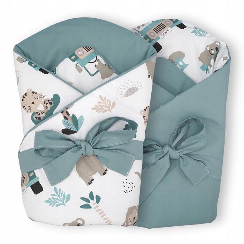 ROŻEK NIEMOWLĘCY BECIK OTULACZ DWUSTRONNY BAWEŁNA CZAS BOBASA