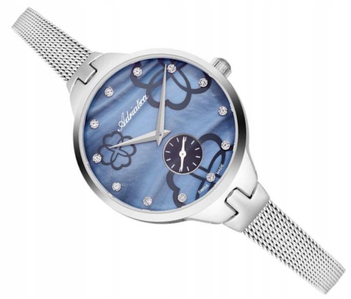 Dámské Hodinky Adriatica A3719.514BQ S Meshovými Květy