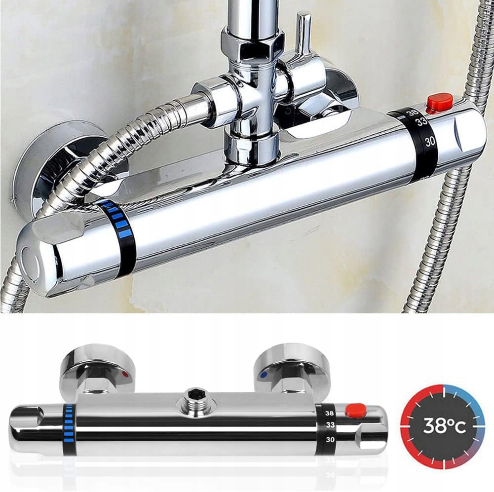 Termostatická Baterie Do Sprchového Koutu Termostat Chrom