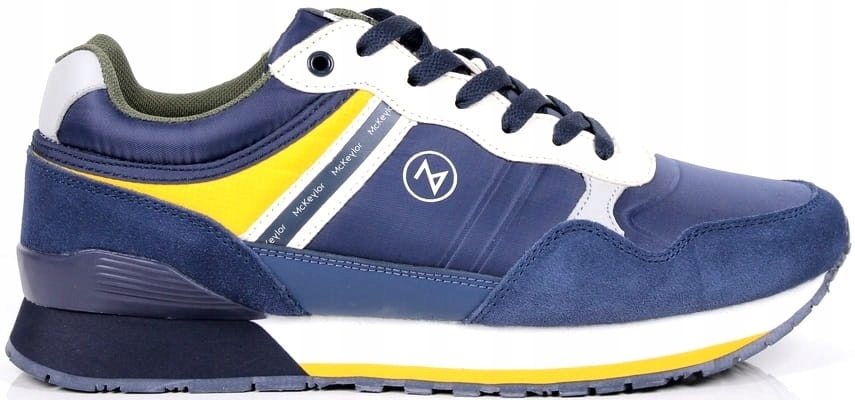 Pohodlné Sportovní Boty MC Keylor, Šněrovací, Tmavě Modré, Polokožené