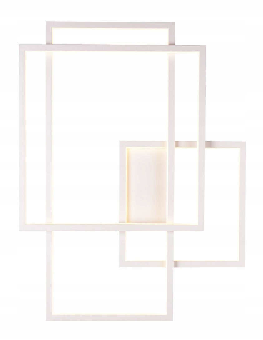 Kinkiet Led Geometric Biały MaxLight