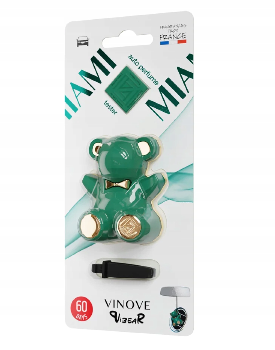 Vinove Vibear Miami Perfumowany Zapach Samochodowy Wiszący i Do Kratek