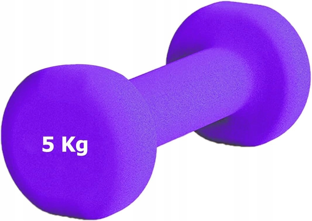 Neoprenové Tréninkové Činky Proti Skluzu 5KG Trénink