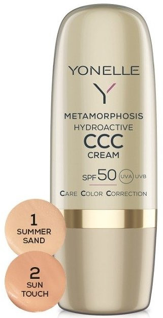 Yonelle Metamorphosis Krem CCC SPF50 Nr 2 Sun Touch