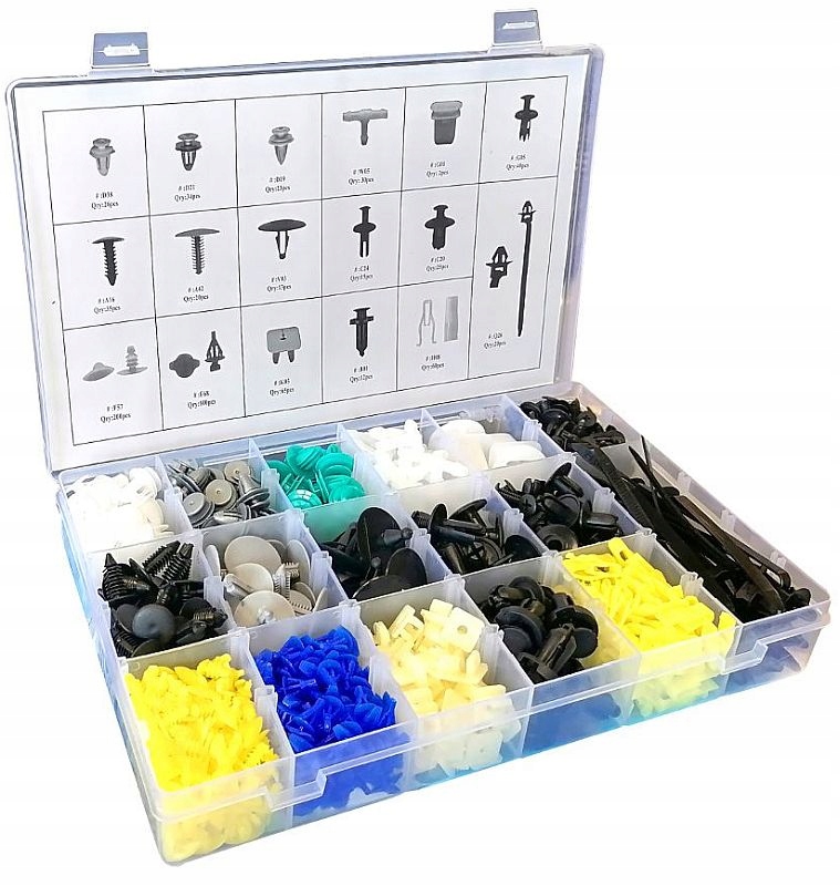 

Spinki Klipsy Kołki Samochodowe Do Tapicerki 720