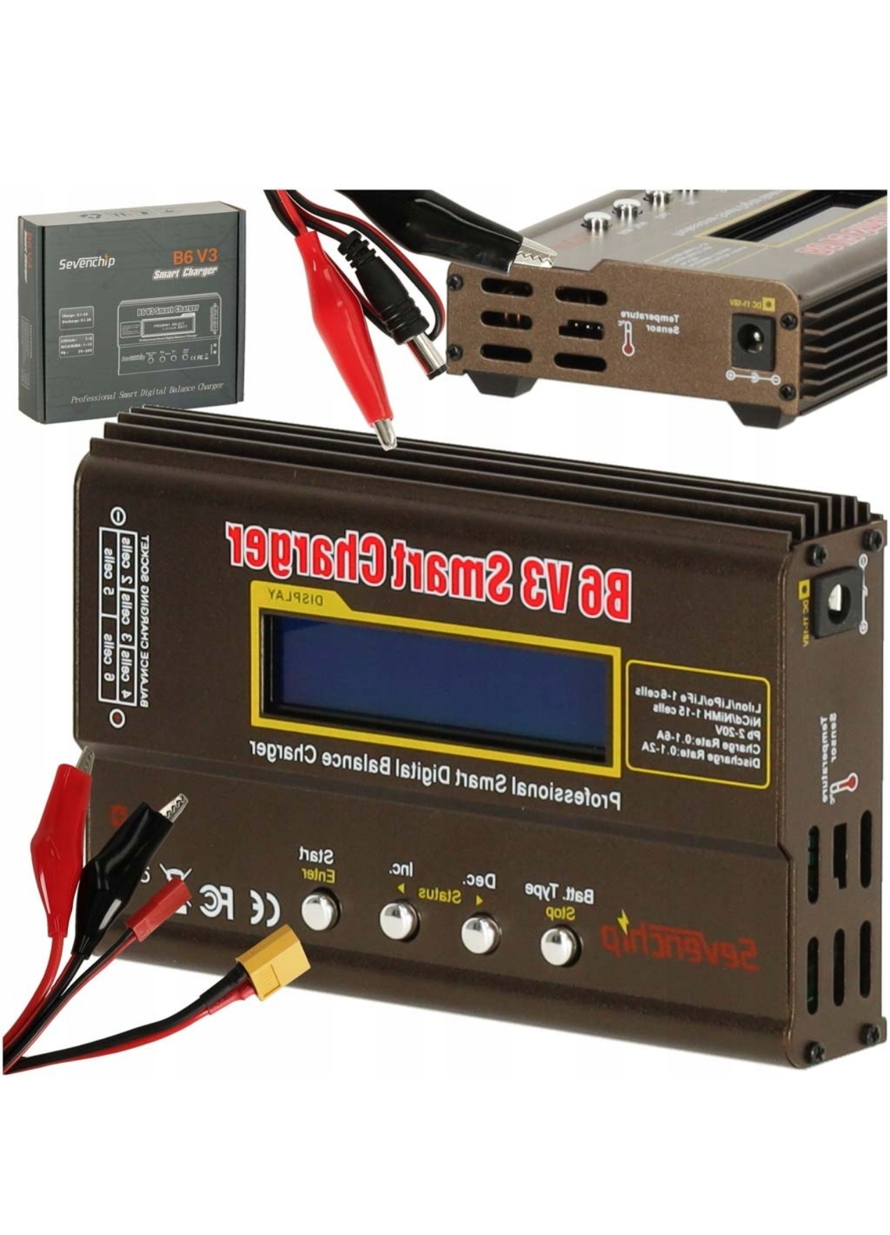 Ładowarka modelarska IMAX B6 80W LIPRO CHARGER