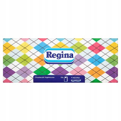 Chusteczki higieniczne Regina (10x9 szt.) x 6 EAN (GTIN) 08004260168878