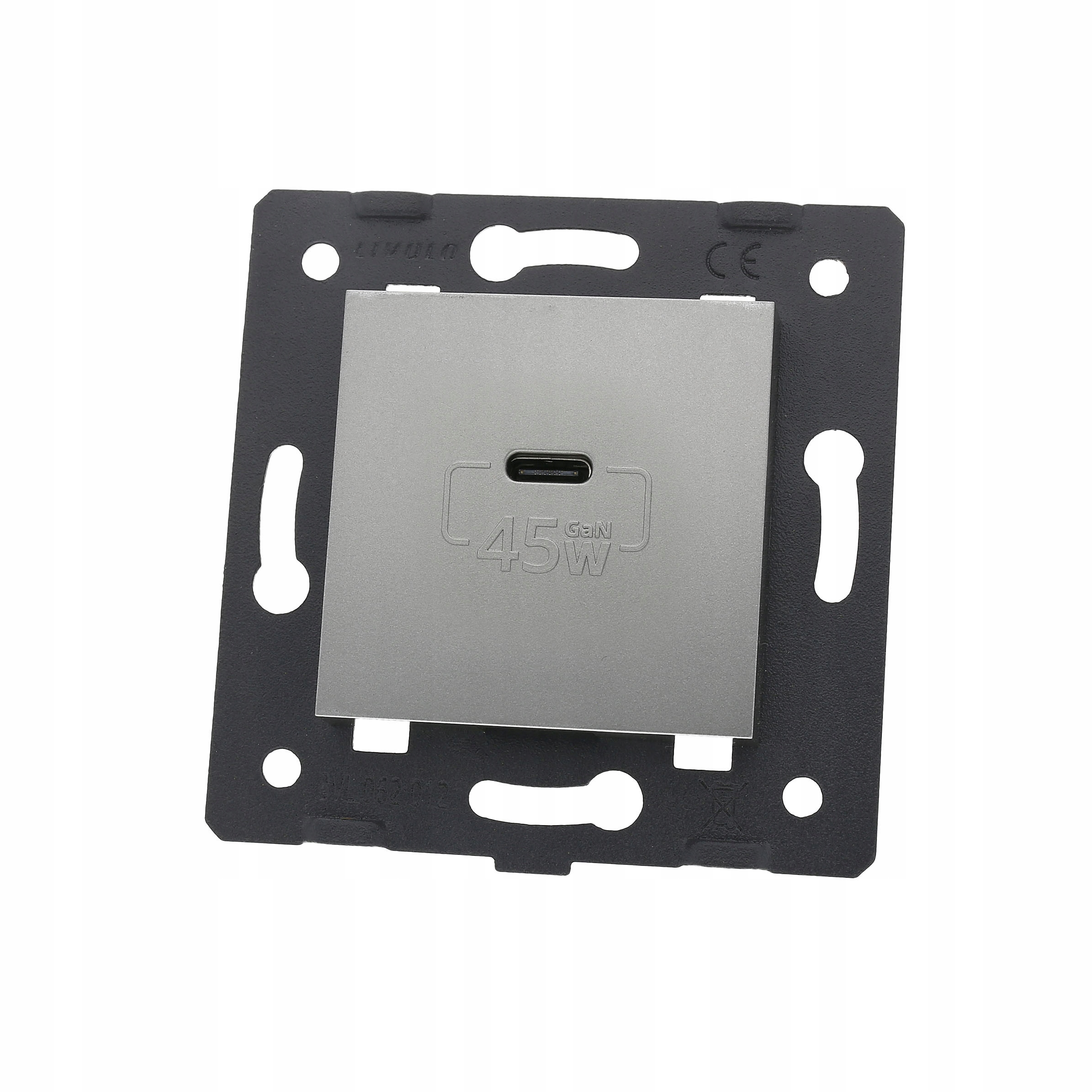 Vložka Nabíječky Gan 45W Usb Stříbrná Livolo