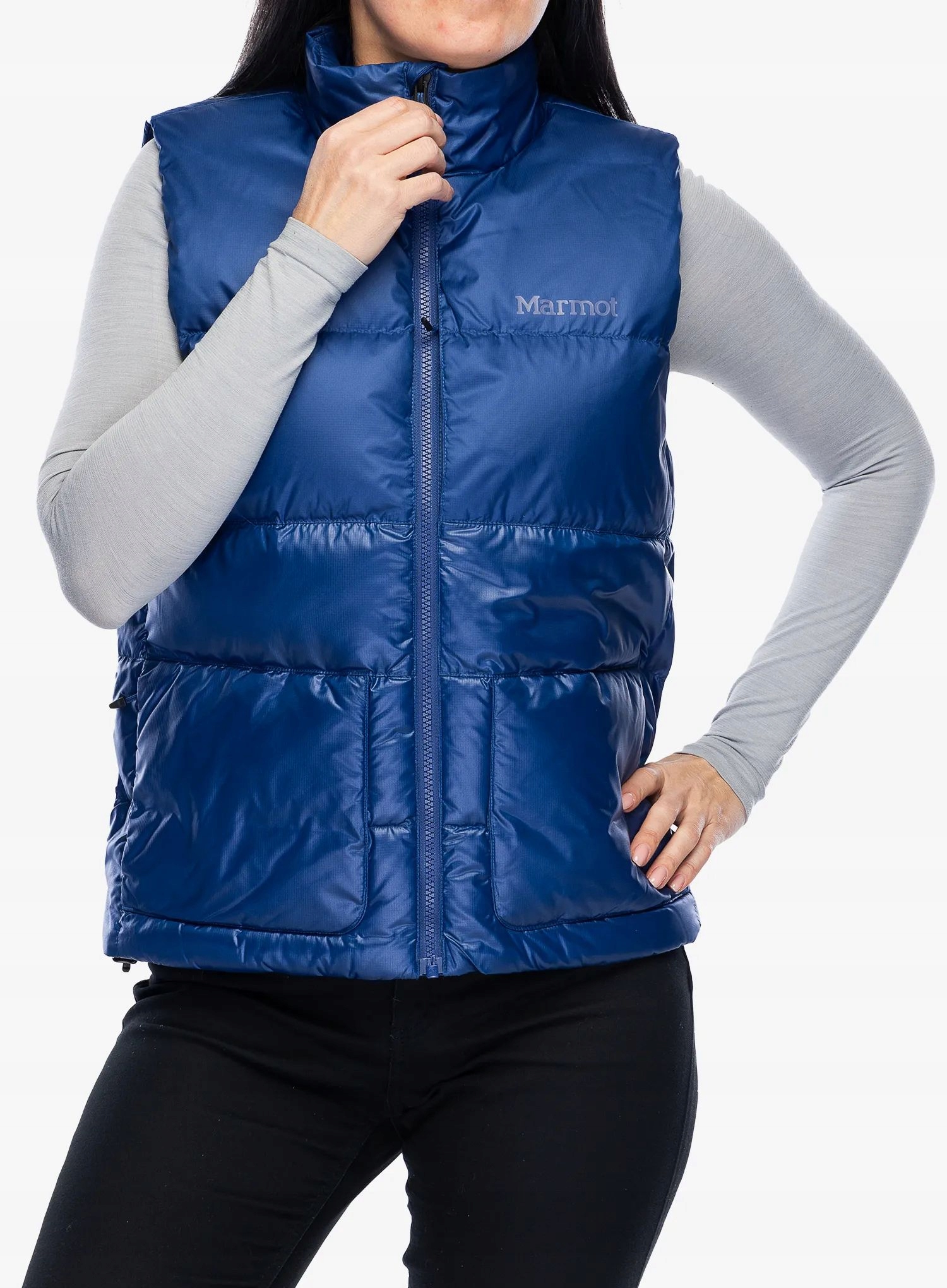Dámská péřová vesta Marmot Guides Down Vest twilight blue S