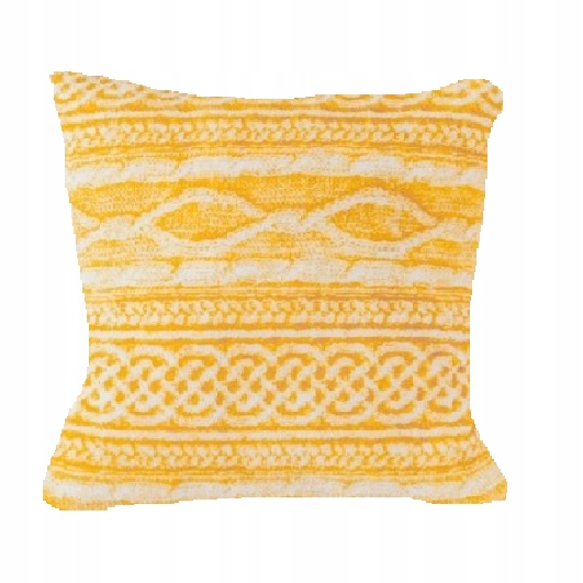 

Poszewka Tress 40x40cm żółta miła miękka plusz