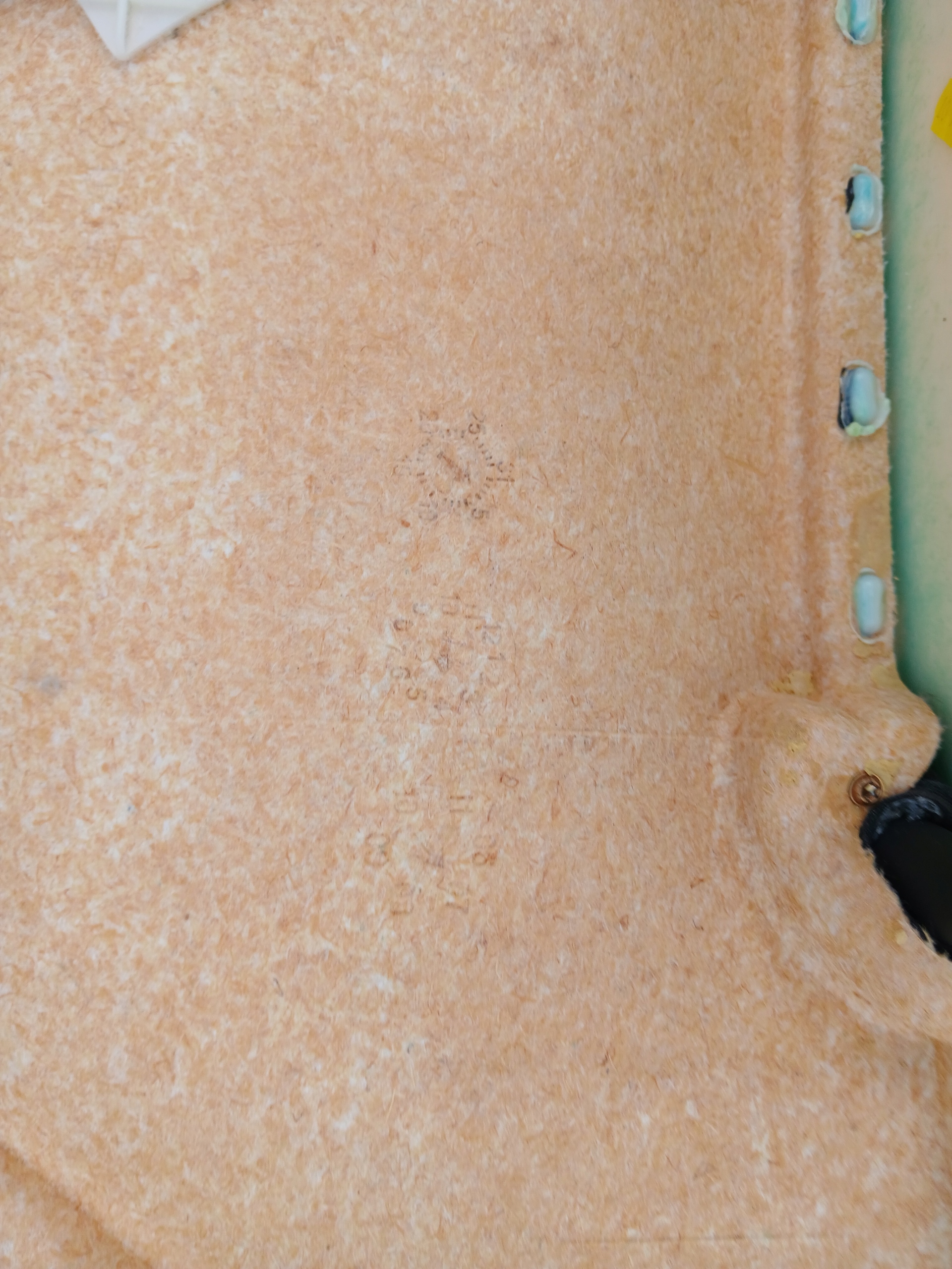 MERCEDES W203 side upholstery right rear part leather