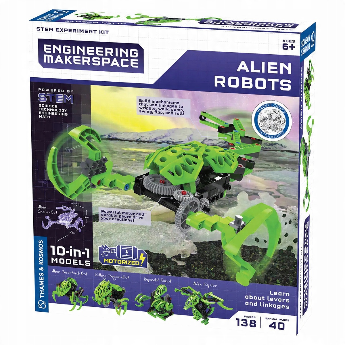 

Zestaw Konstrukcyjny Klocki - Roboty Obcych 10 W 1