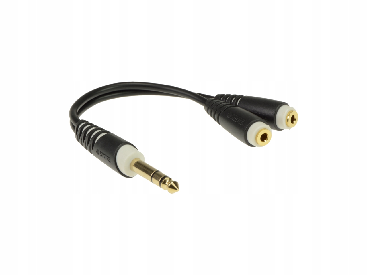Klotz AYB-2 adapter Y jack Trs 6,3 mm 2x gniazdo mini jack Trs