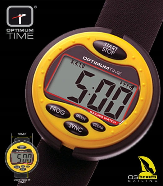 Zegarek regatowy Optimum Time Jumbo Yello - O/S